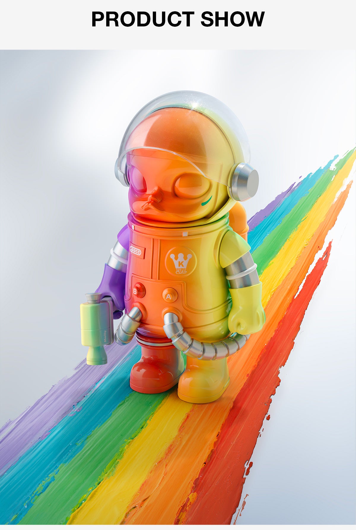  MEGA SPACE MOLLY 400% Rainbow