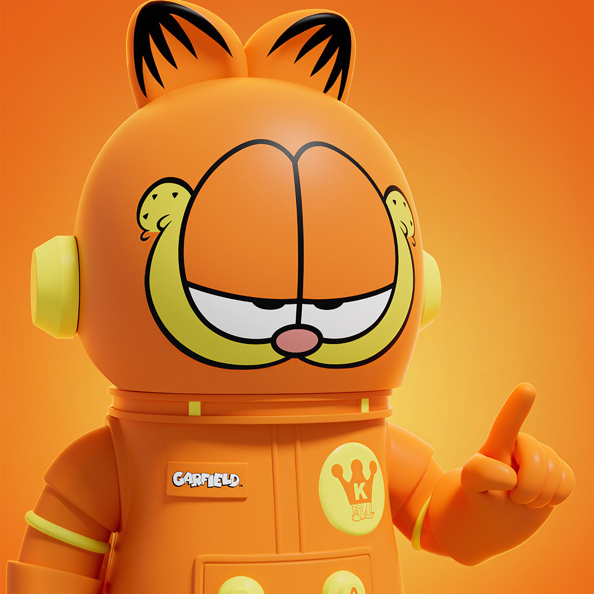  MEGA SPACE MOLLY 400% Garfield