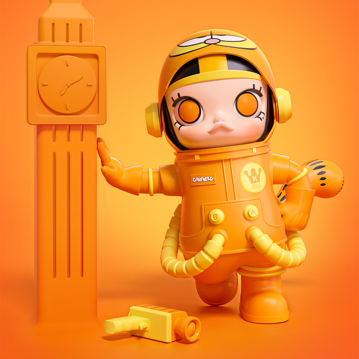  MEGA SPACE MOLLY 400% Garfield