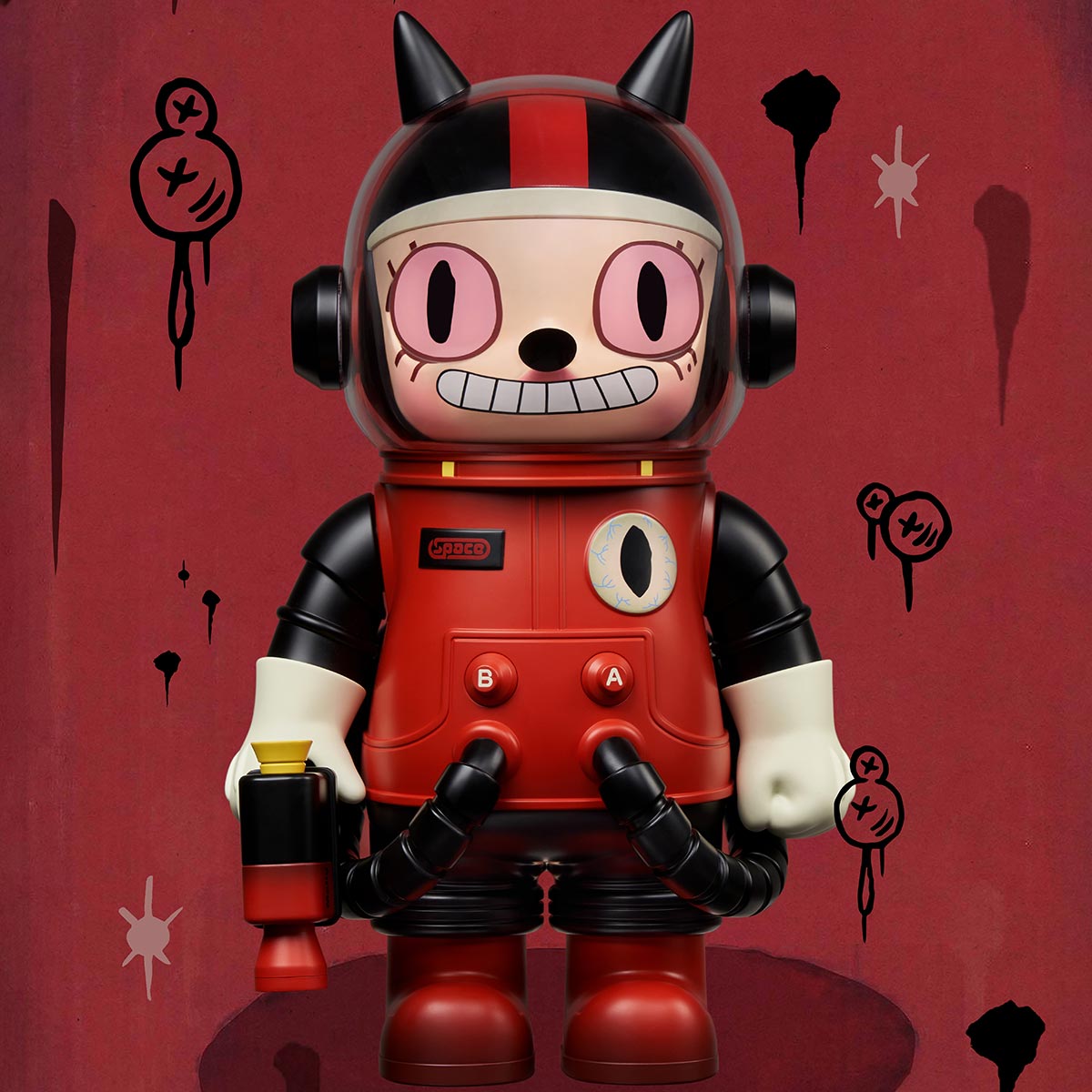  MEGA SPACE MOLLY 400% Gary Baseman