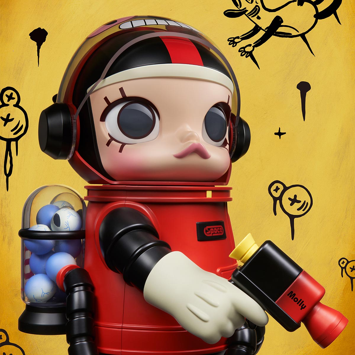  MEGA SPACE MOLLY 400% Gary Baseman