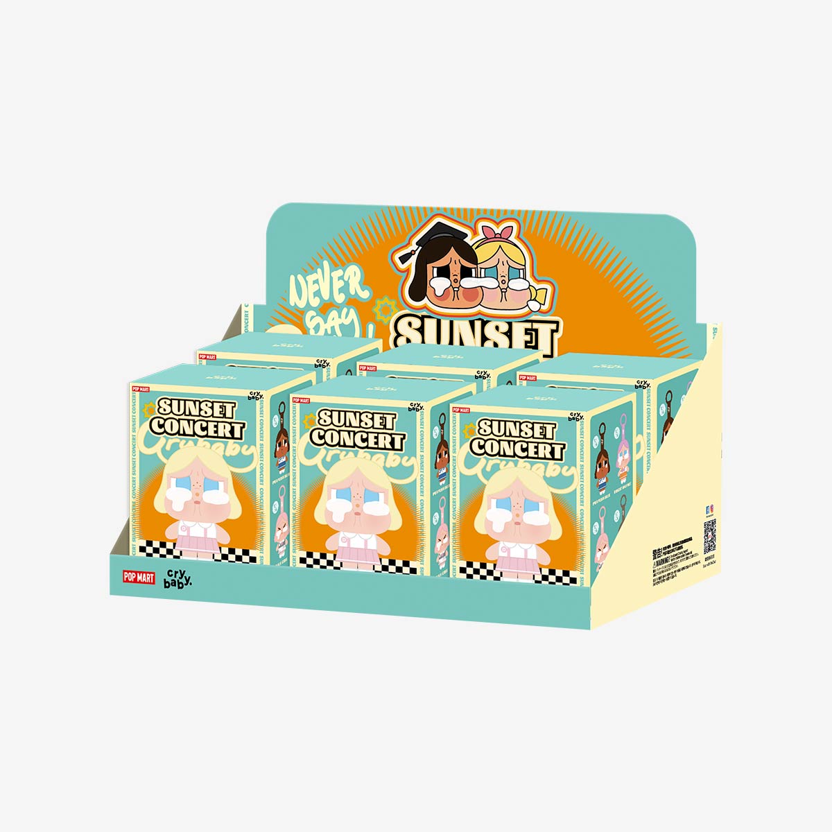  CRYBABY Sunset Concert Series-Plush Pendant Blind Box