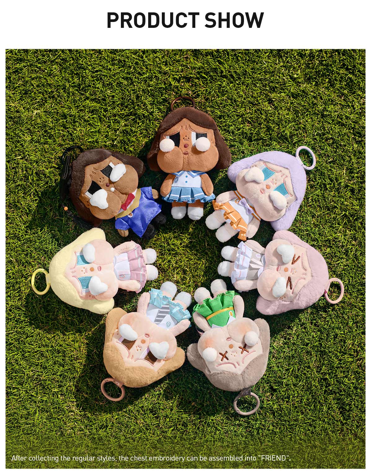  CRYBABY Sunset Concert Series-Plush Pendant Blind Box