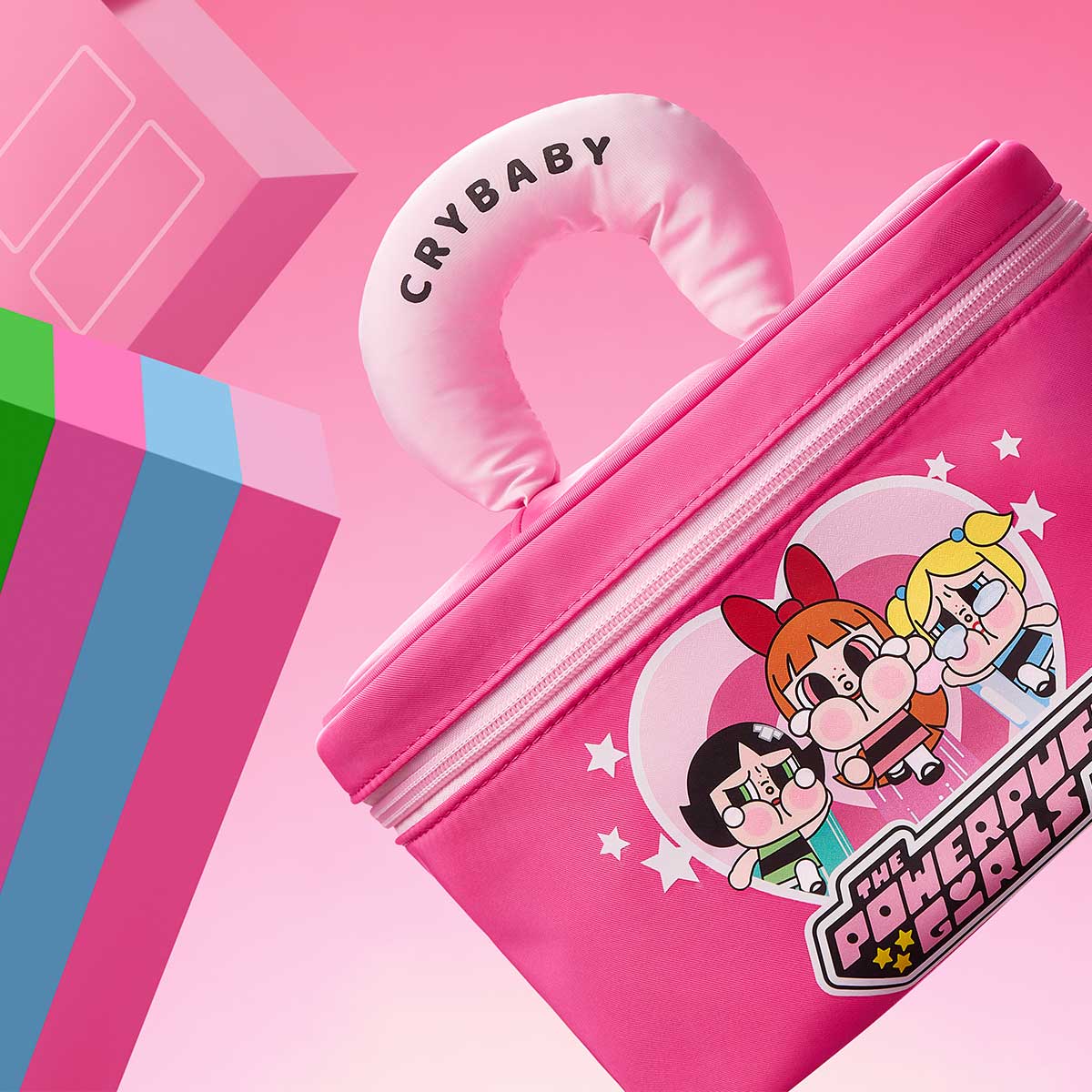  CRYBABY × Powerpuff Girls Series-Cosmetic Bag