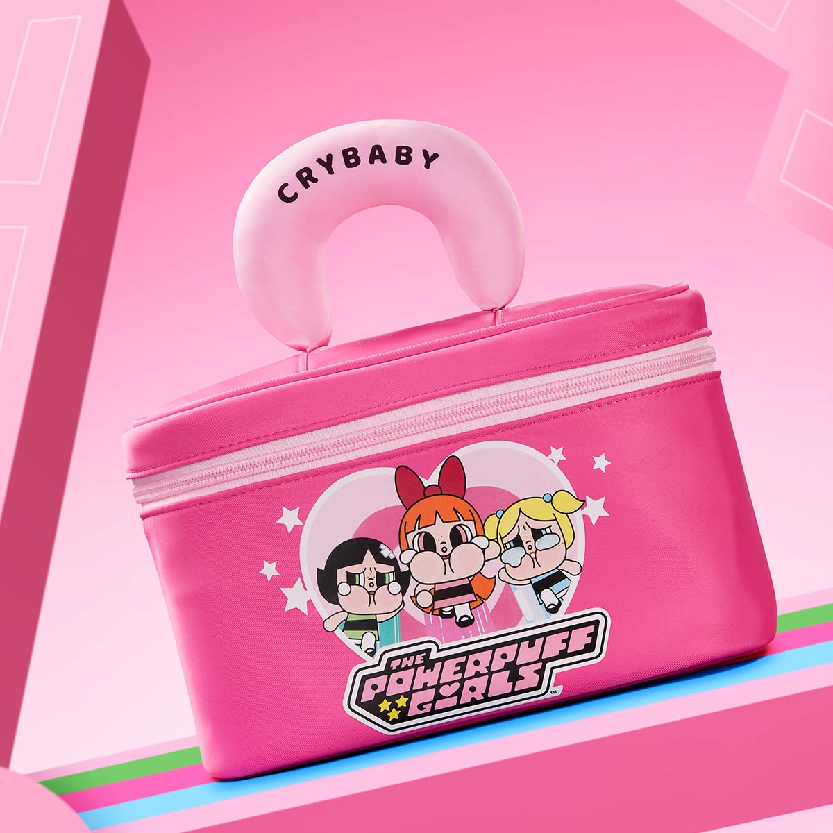  CRYBABY × Powerpuff Girls Series-Cosmetic Bag