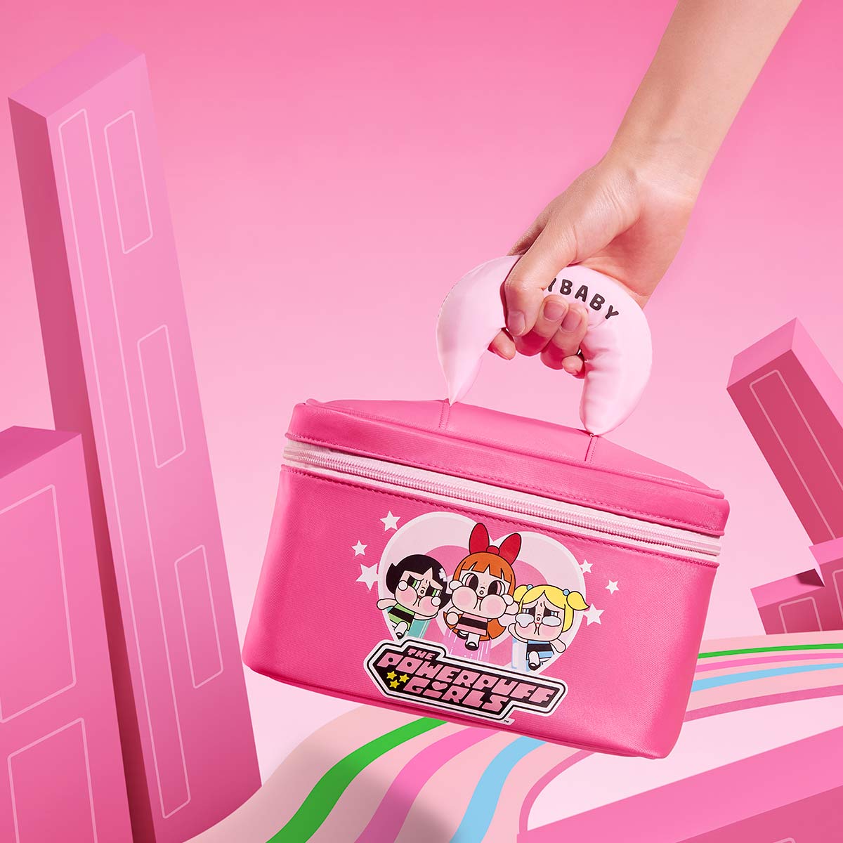  CRYBABY × Powerpuff Girls Series-Cosmetic Bag