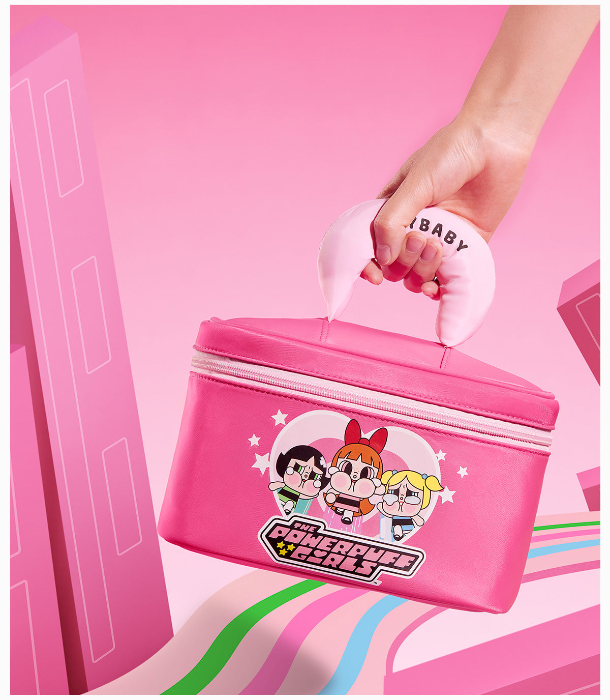 CRYBABY × Powerpuff Girls Series-Cosmetic Bag