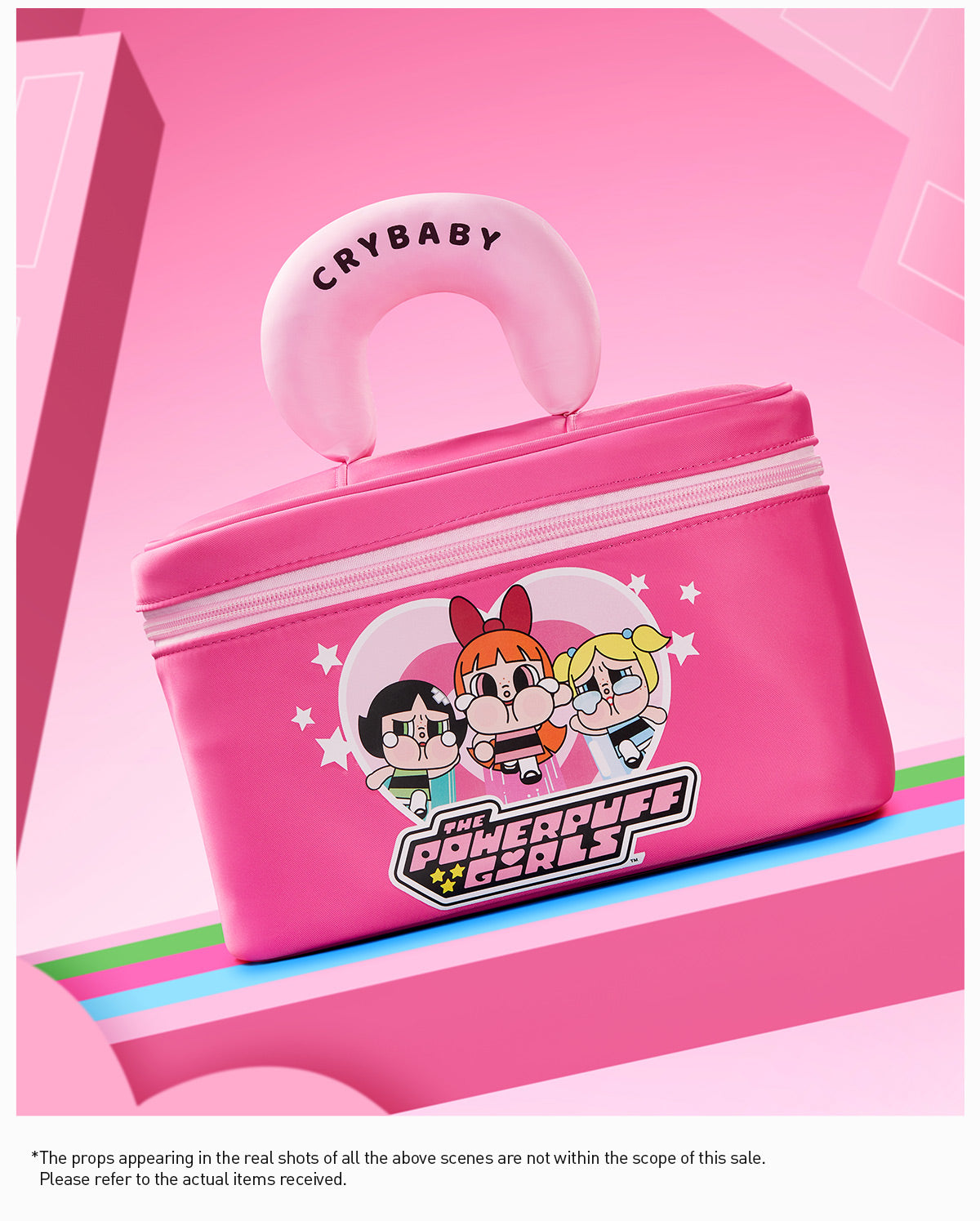  CRYBABY × Powerpuff Girls Series-Cosmetic Bag
