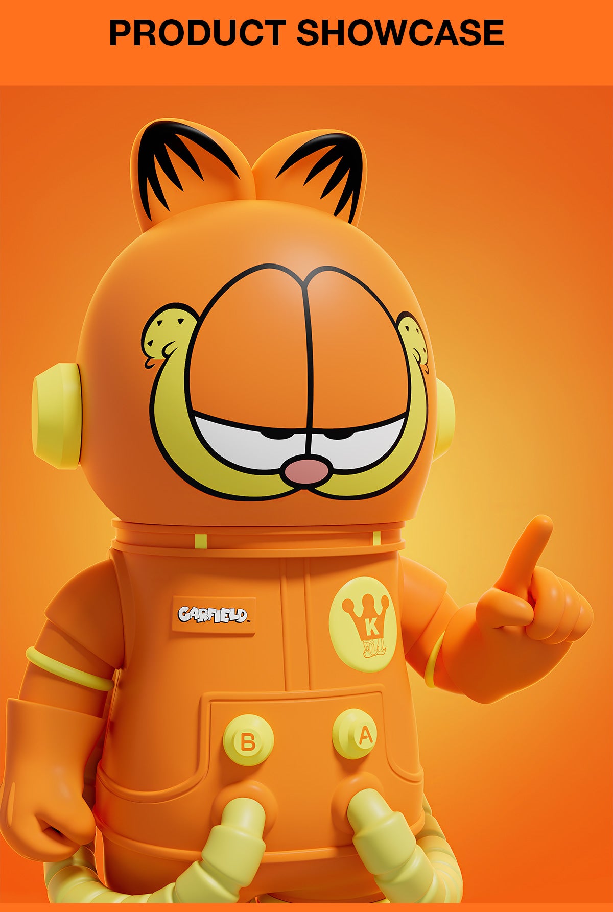  MEGA SPACE MOLLY 400% Garfield