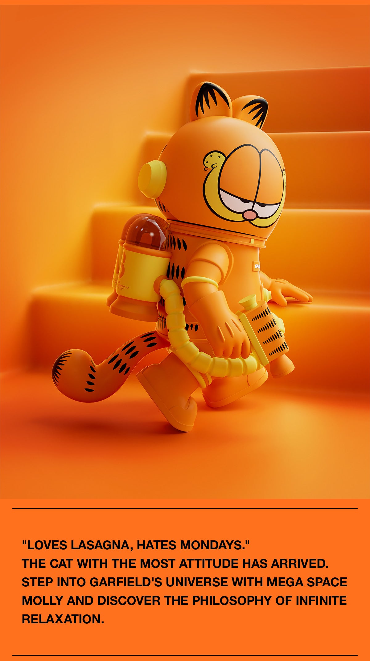  MEGA SPACE MOLLY 400% Garfield