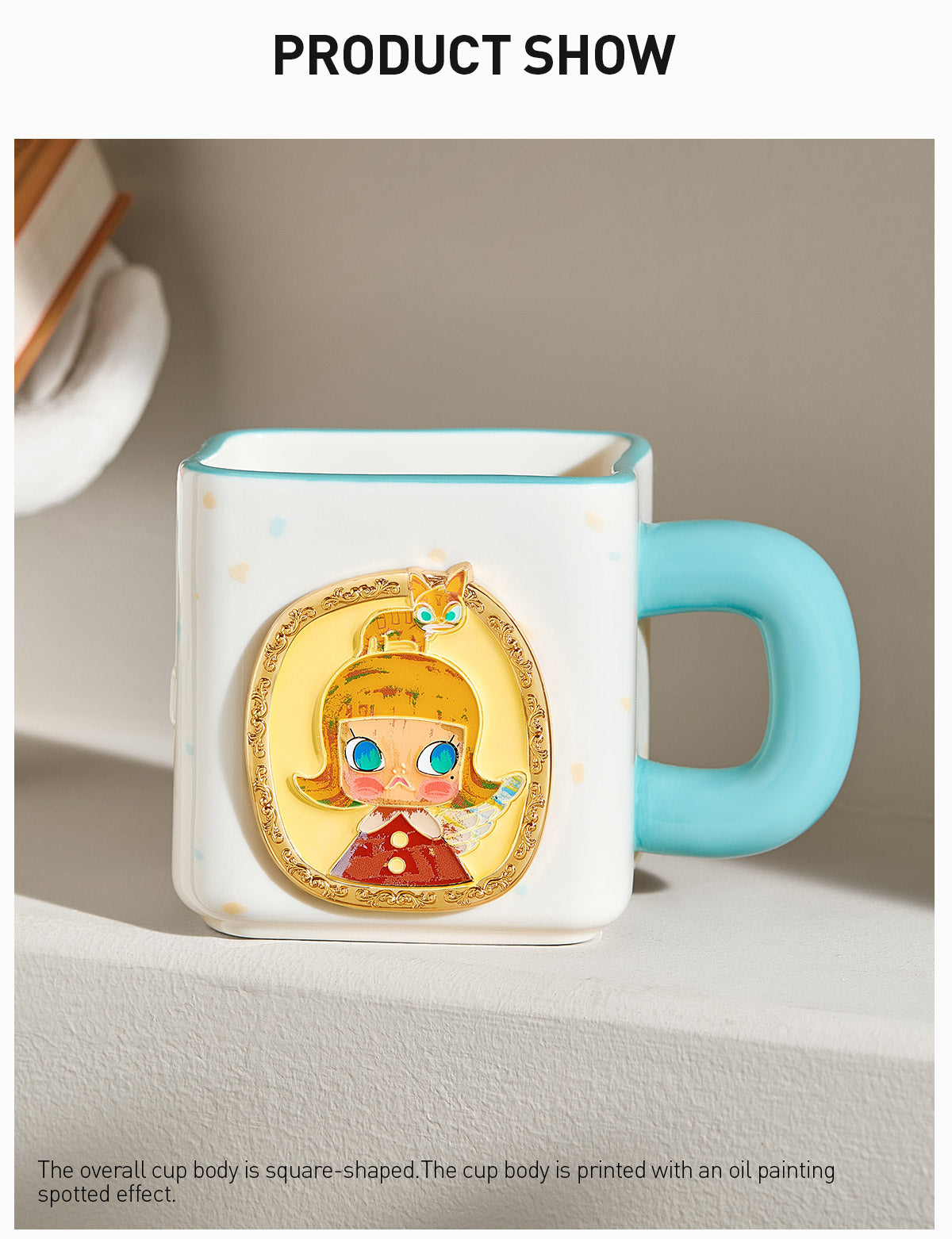  MOLLY Anniversary Statues Classical Retro 2 Series-Picture Frame Cup