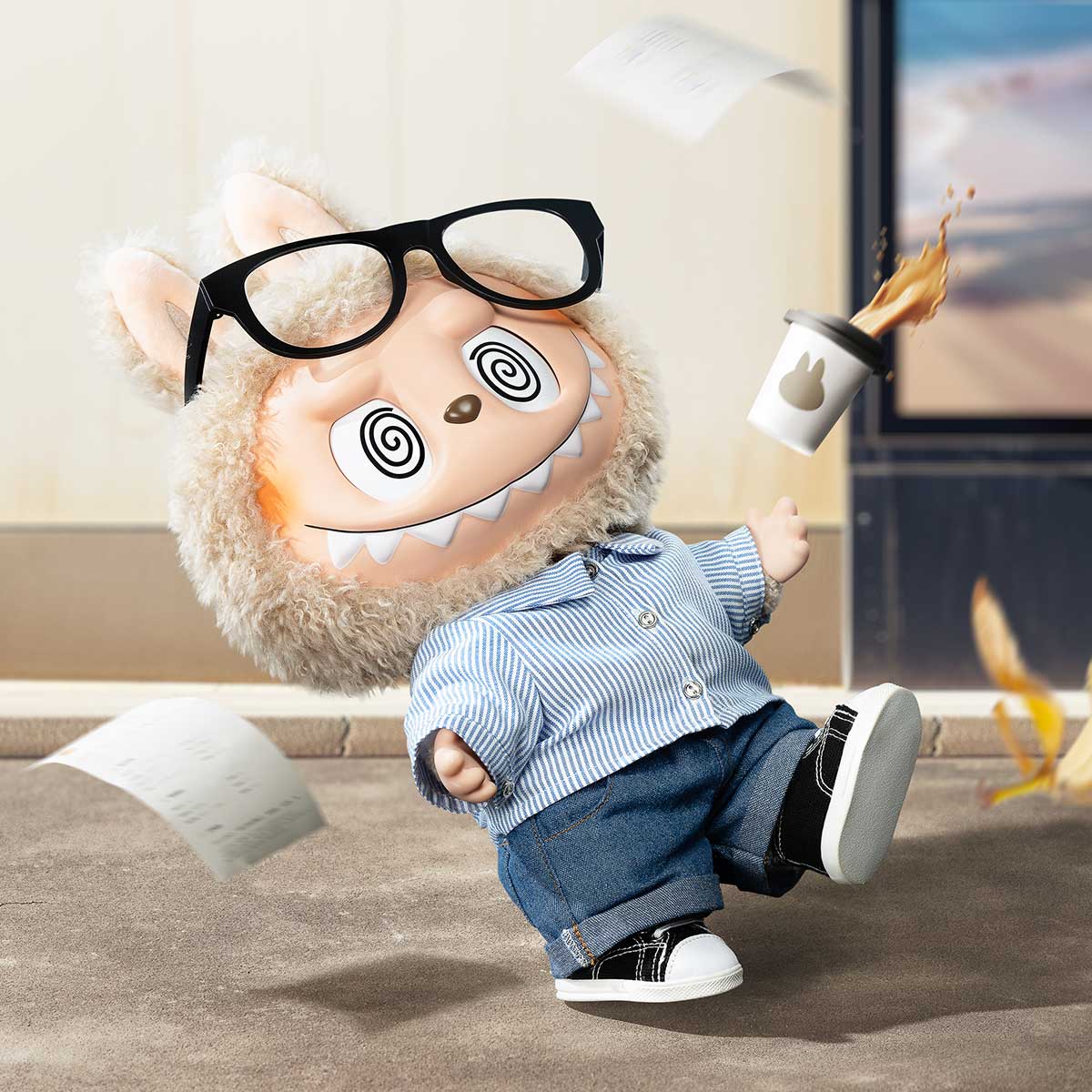 THE MONSTERS - FLIP WITH ME Vinyl Plush Doll
