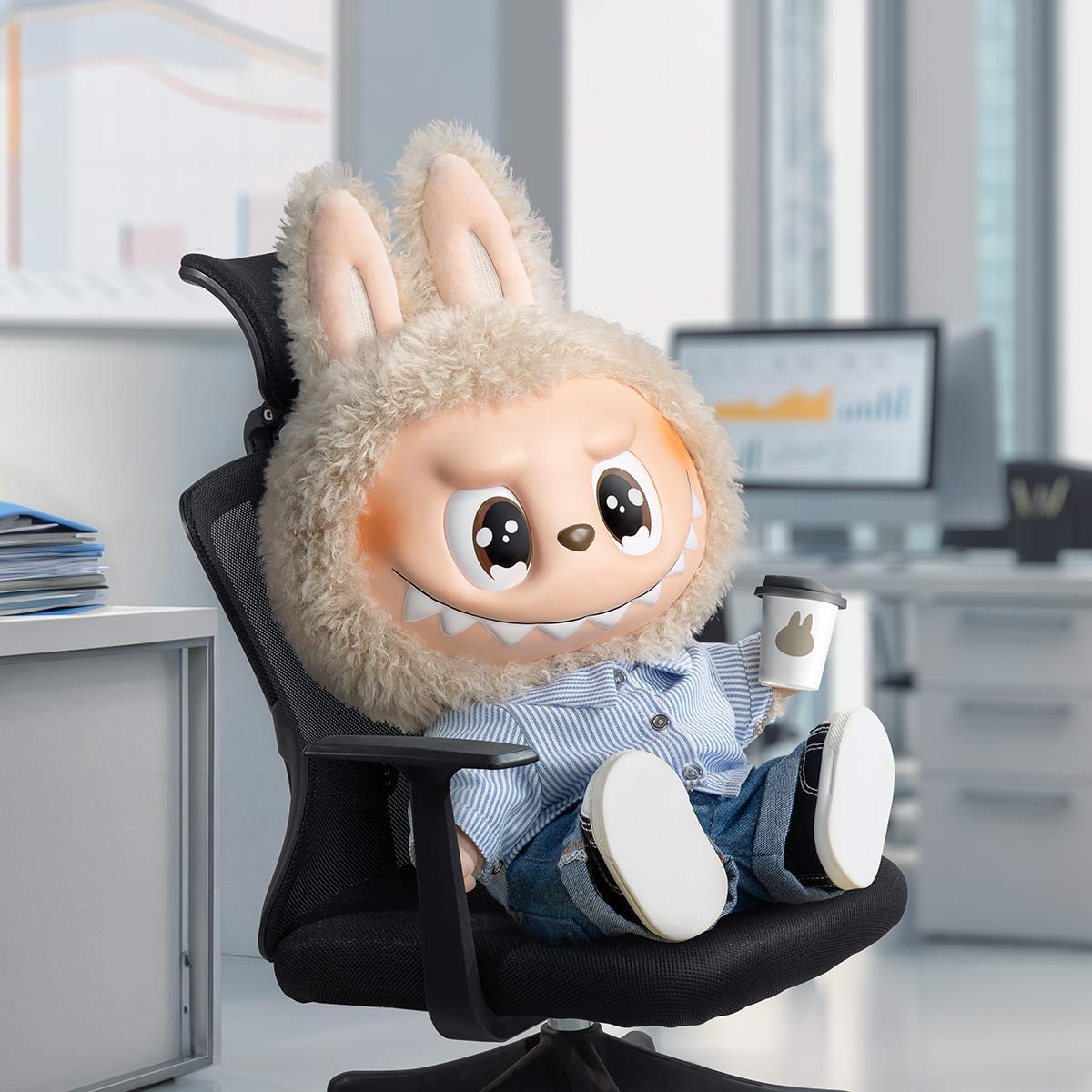 THE MONSTERS - FLIP WITH ME Vinyl Plush Doll
