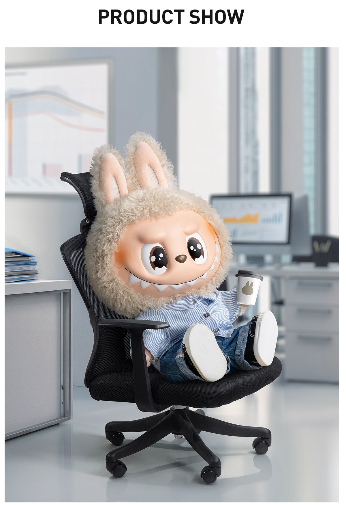  THE MONSTERS - FLIP WITH ME Vinyl Plush Doll