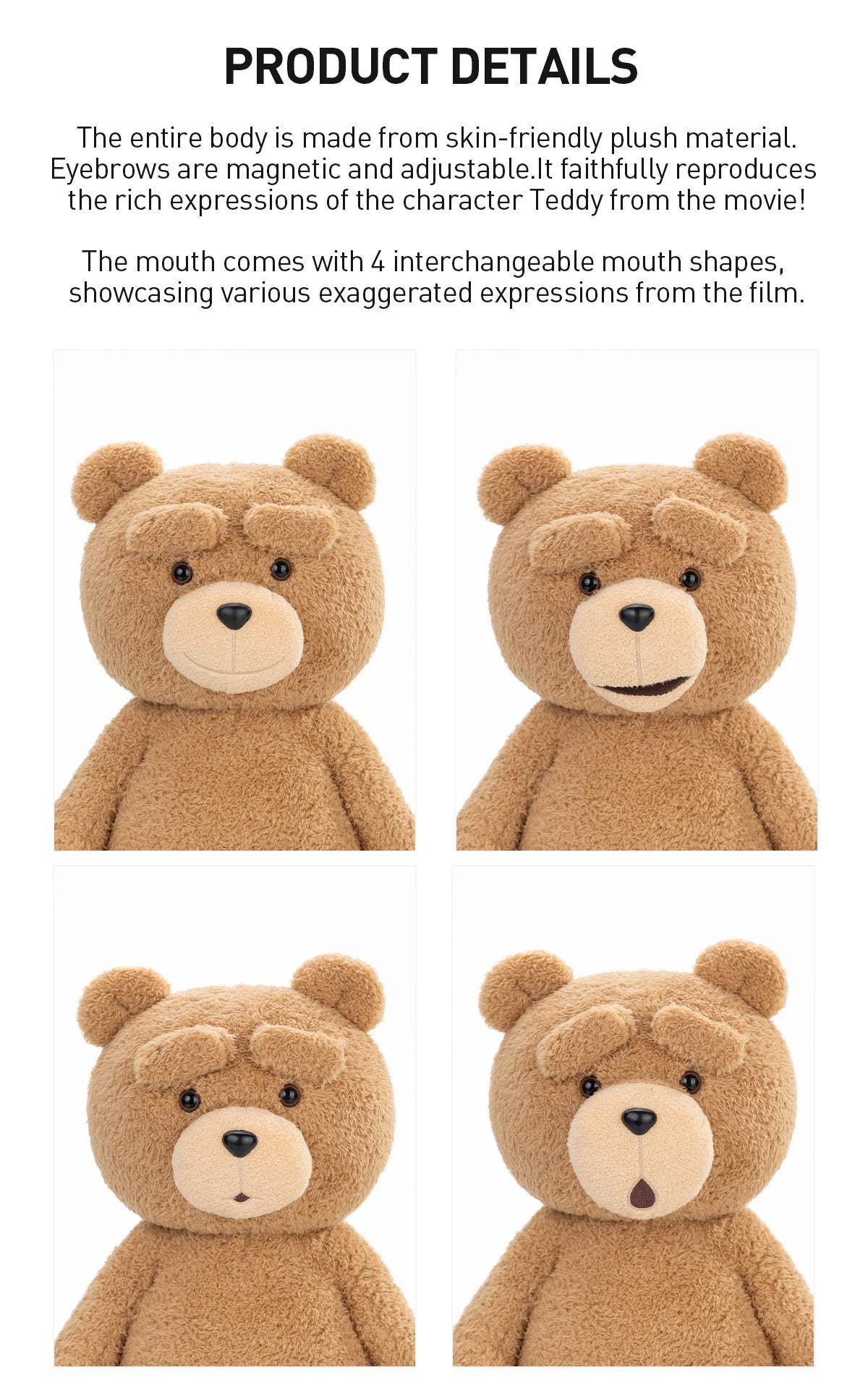  Ted2-ted Action Plush Figure
