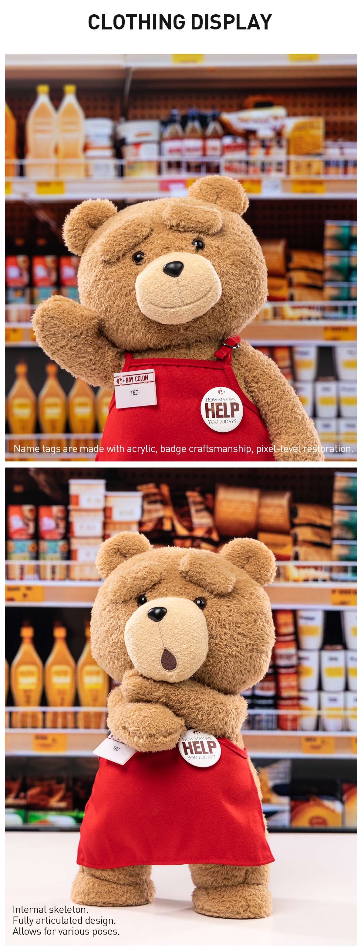  Ted2-ted Action Plush Figure