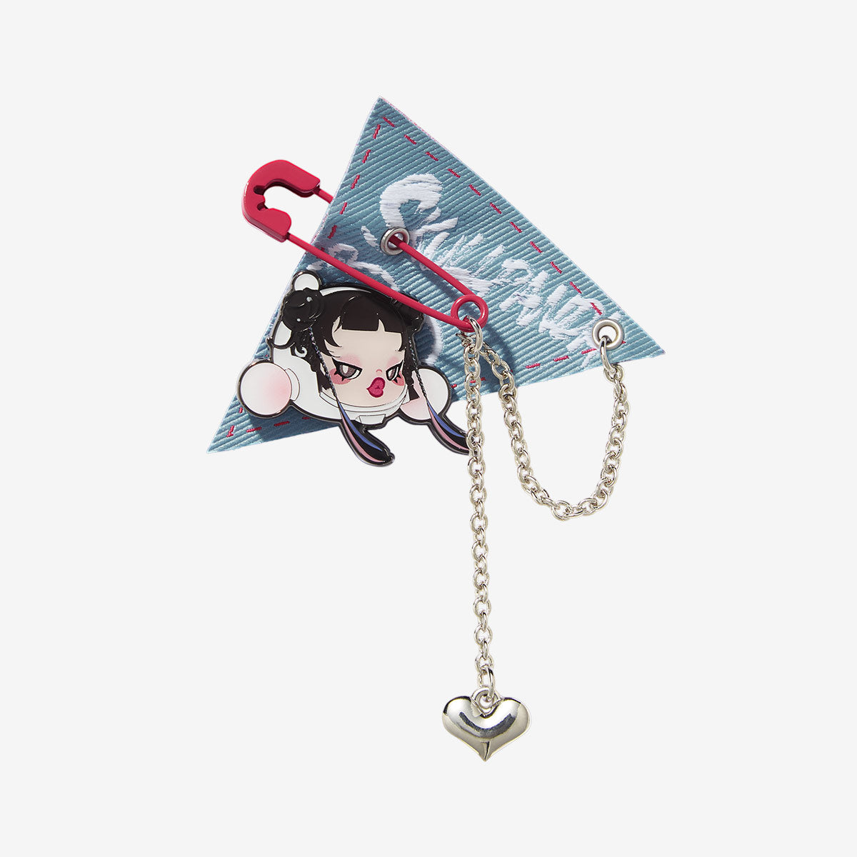  SKULLPANDA CHEERS TO MYSELF SERIES-Badge Pendant Blind Box
