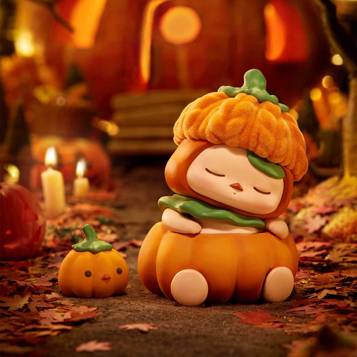  PUCKY Pumpkin Baby Figure