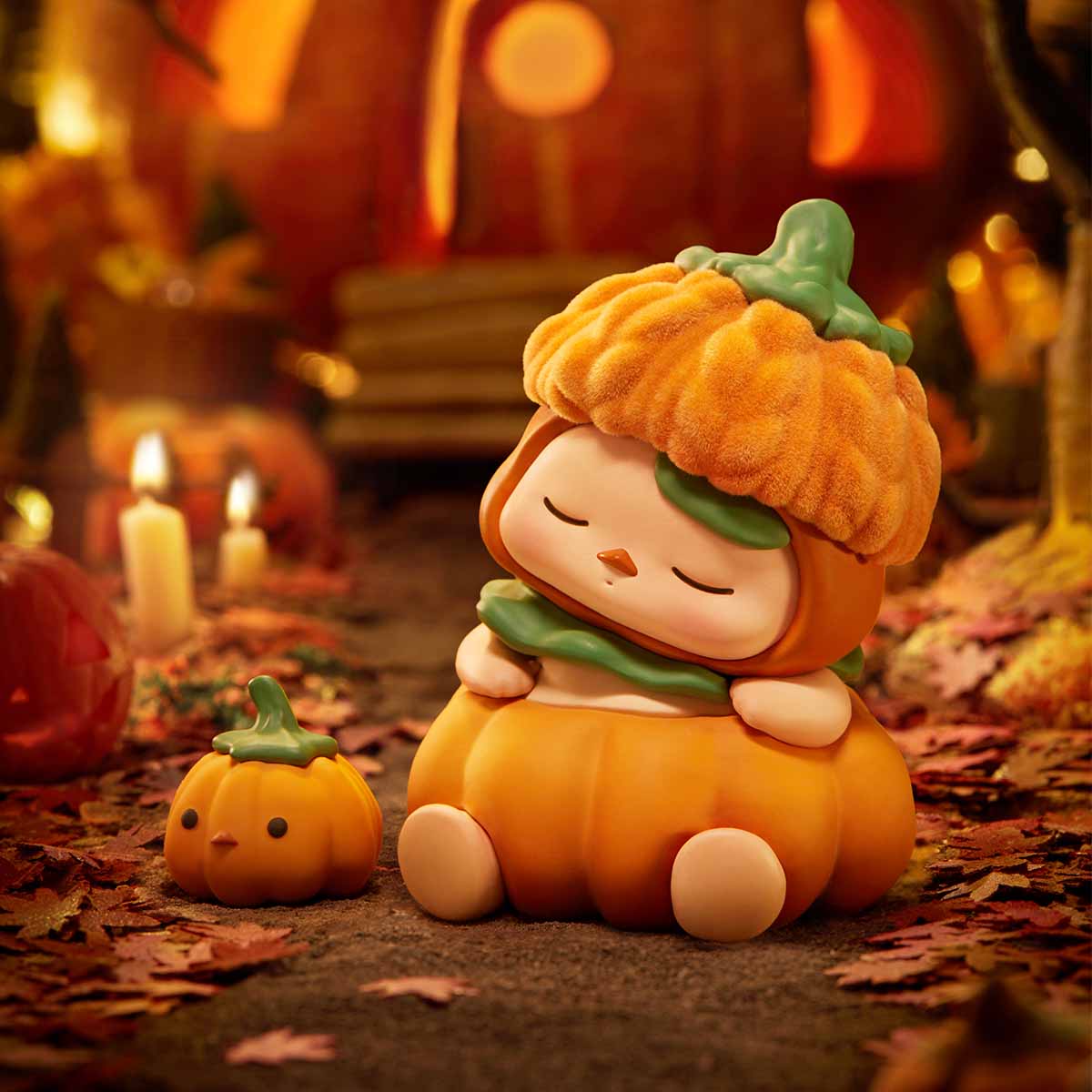 PUCKY Pumpkin Baby Figure