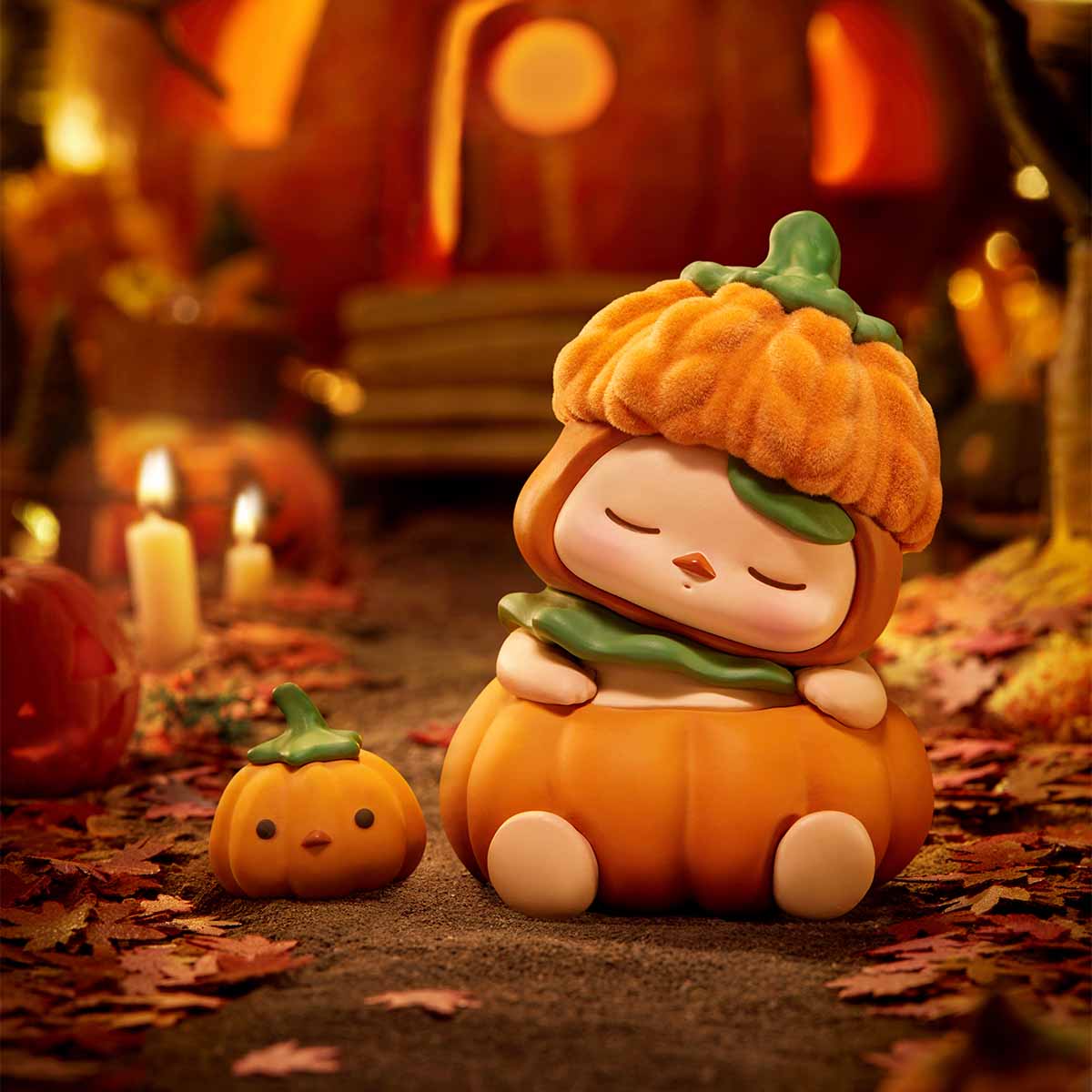  PUCKY Pumpkin Baby Figure