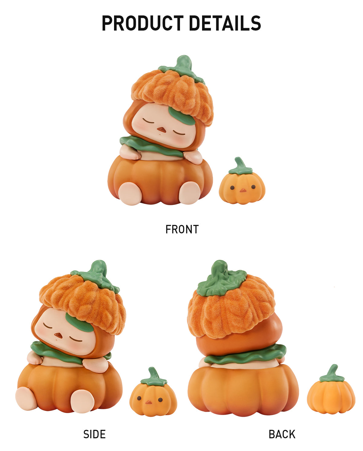  PUCKY Pumpkin Baby Figure