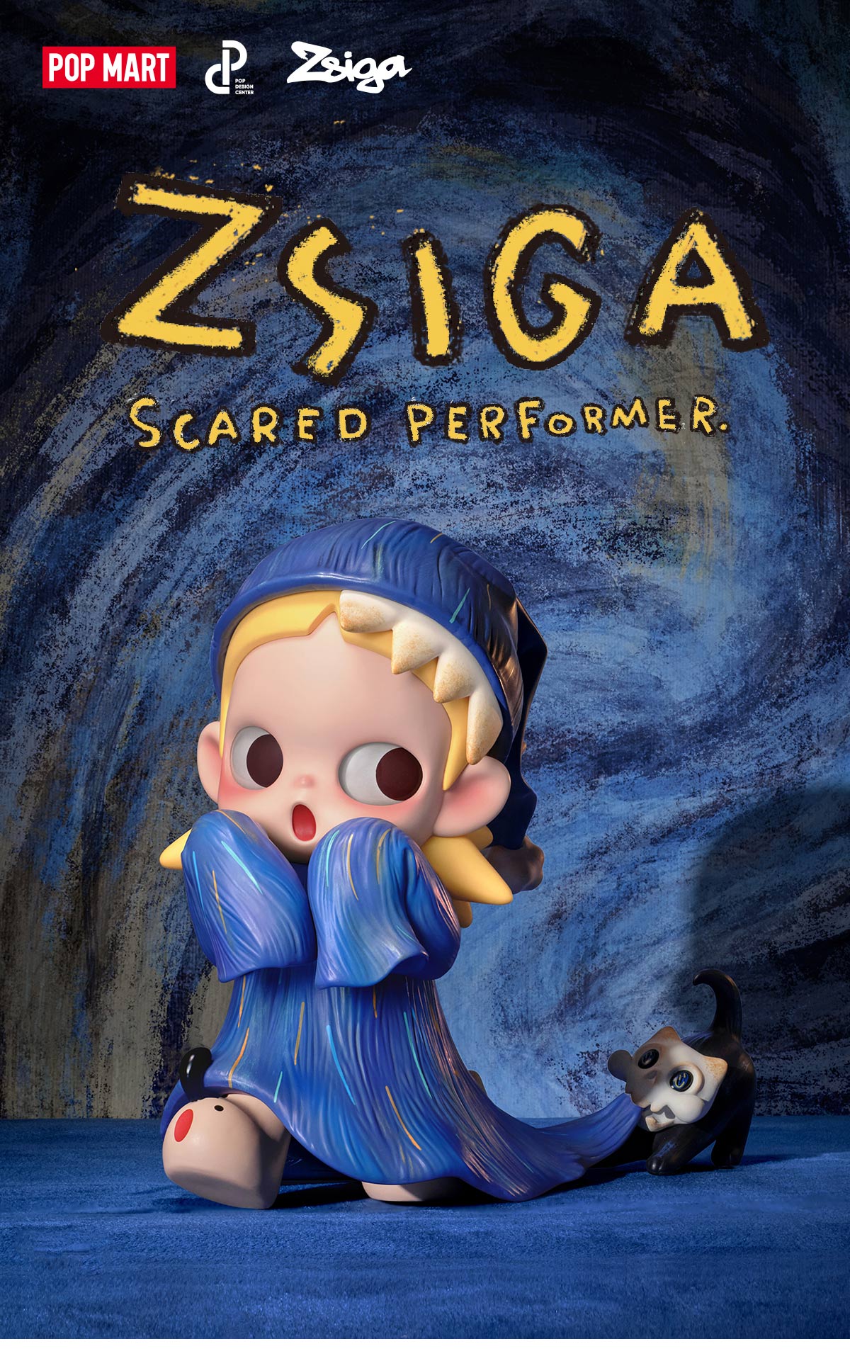  Zsiga Scared Performer Figurine