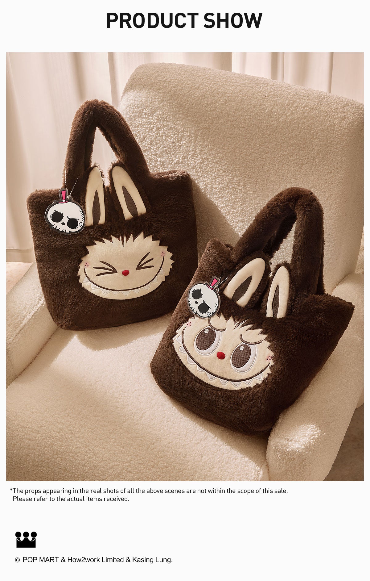  Classic Bag Series- LABUBU Reversible Plush Bag