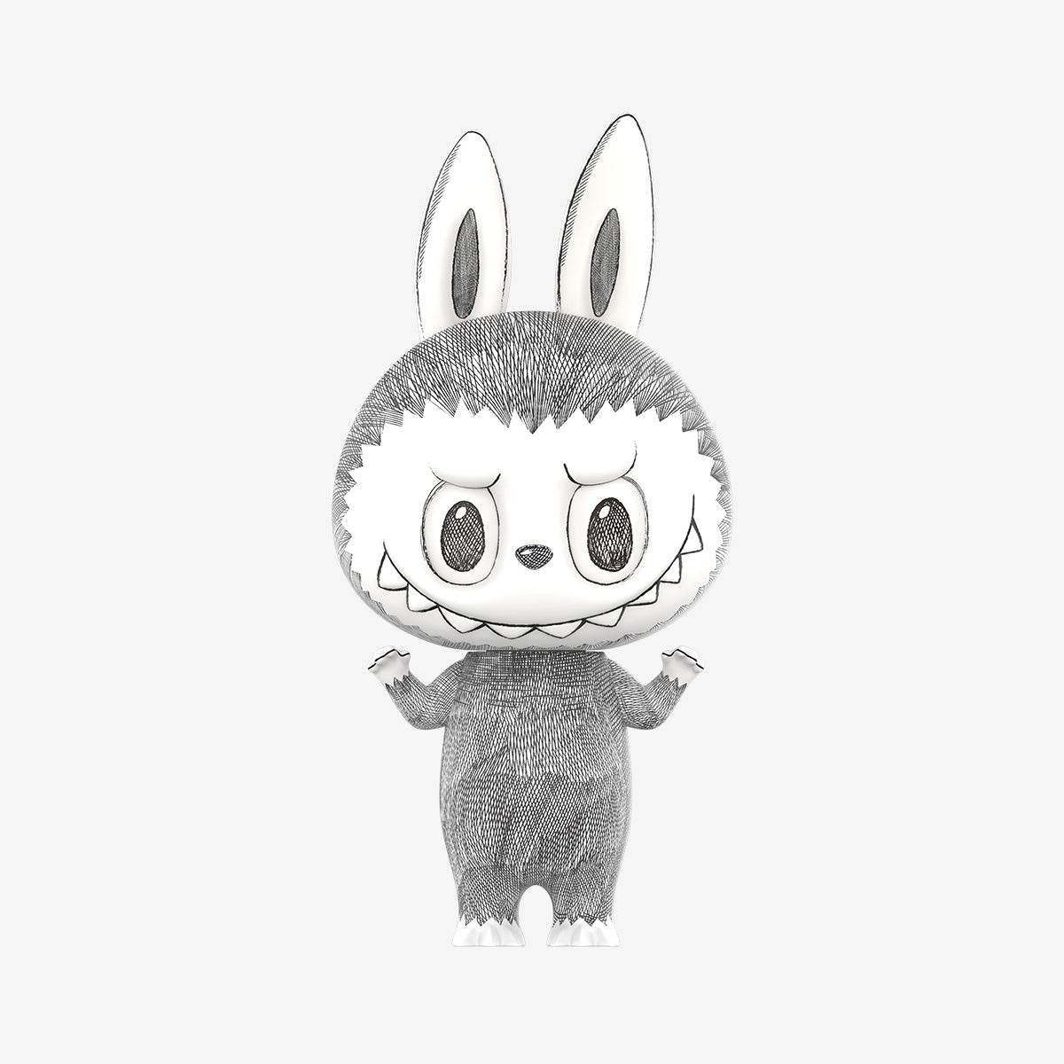  MEGA LABUBU 400% Sketch