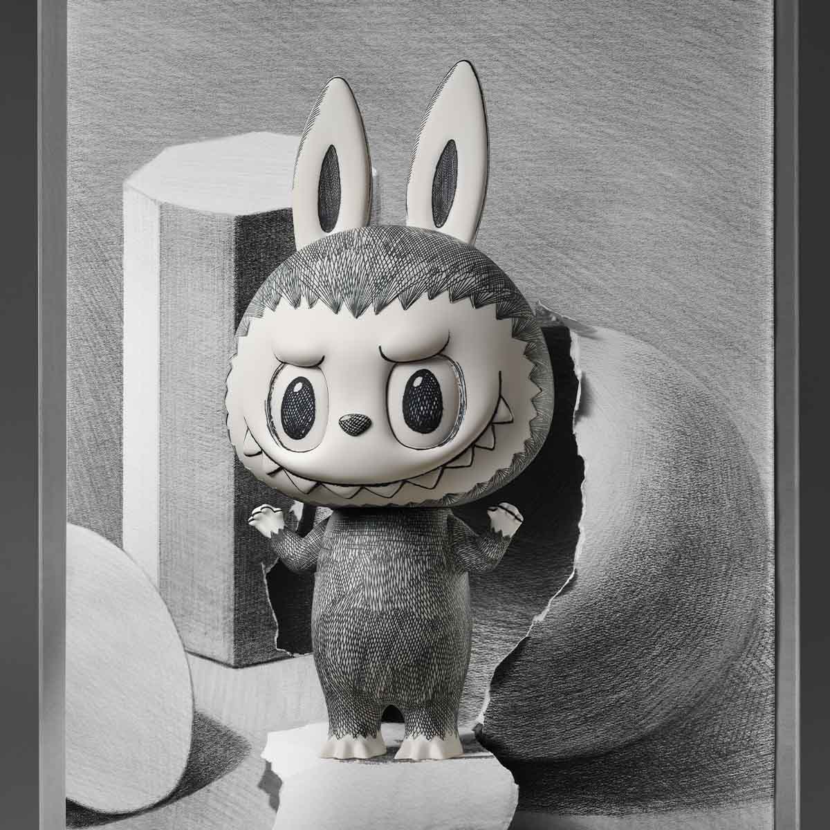  MEGA LABUBU 400% Sketch