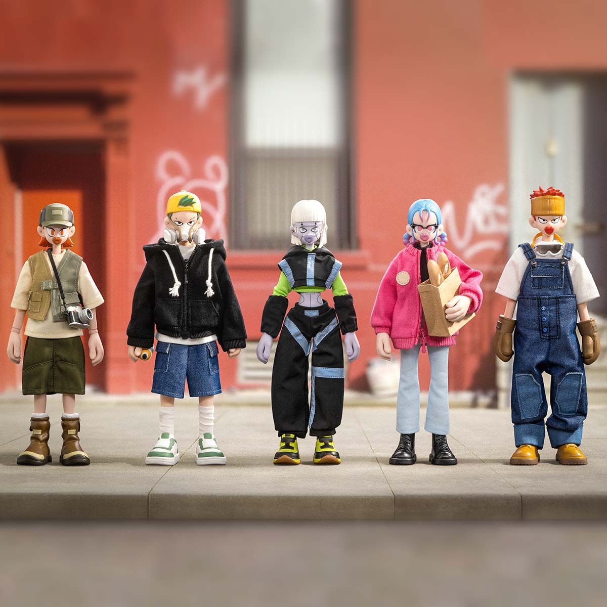  BAZBON Label Plan Series 1/8 Action Figure