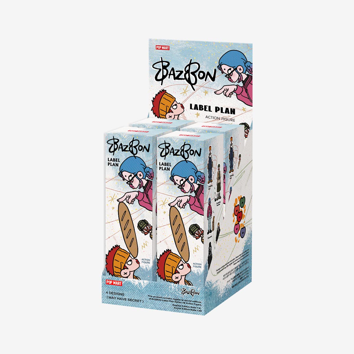  BAZBON Label Plan Series 1/8 Action Figure