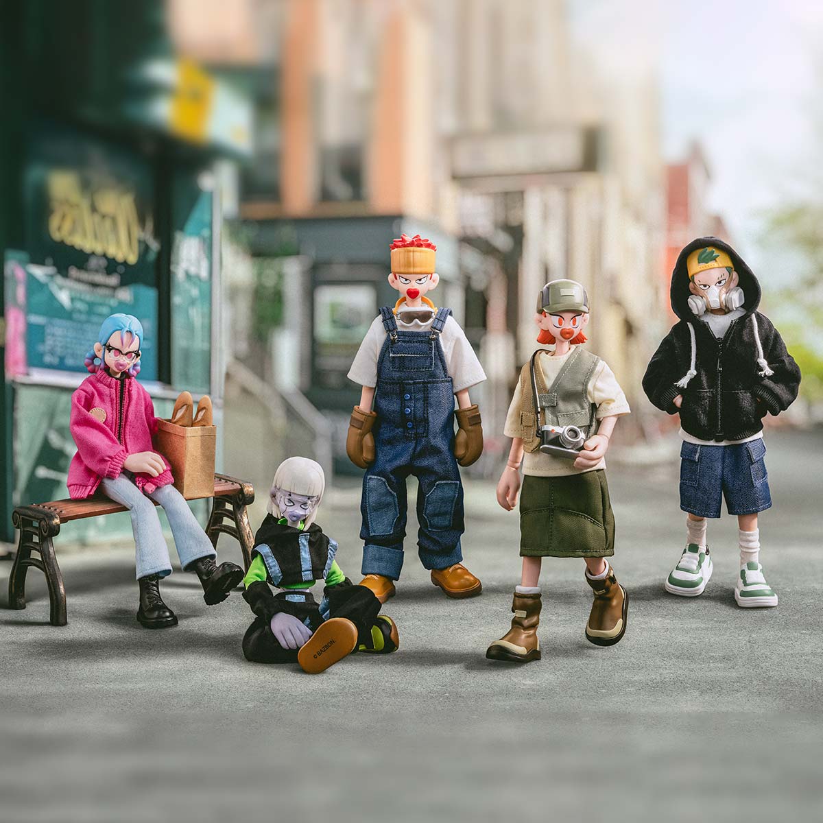  BAZBON Label Plan Series 1/8 Action Figure