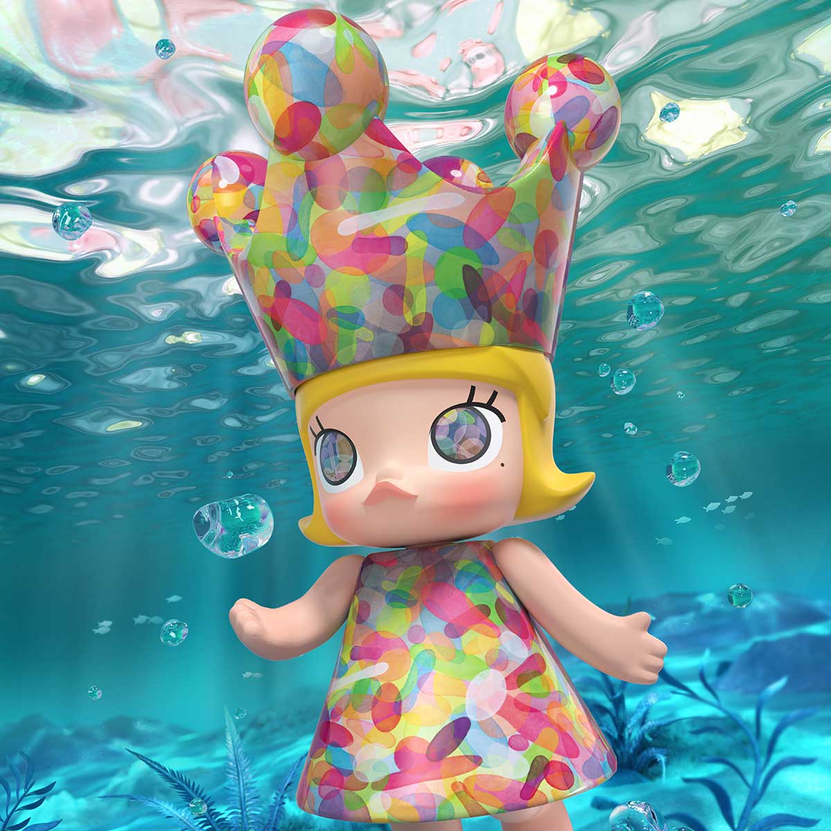  MEGA ROYAL MOLLY 1000% Huang Yuxing-Bubbles