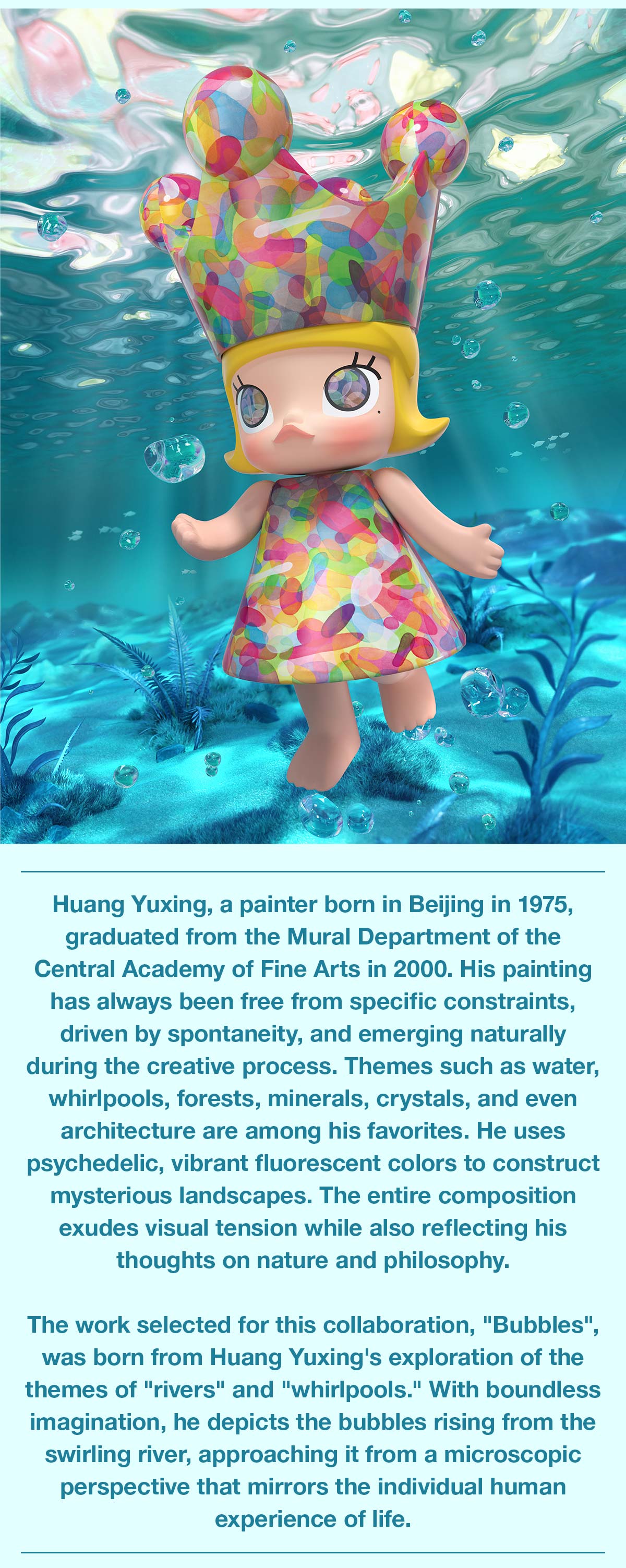 MEGA ROYAL MOLLY 1000% Huang Yuxing-Bubbles