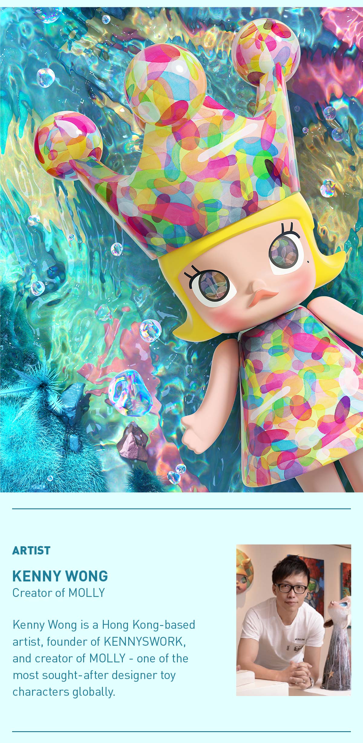  MEGA ROYAL MOLLY 1000% Huang Yuxing-Bubbles