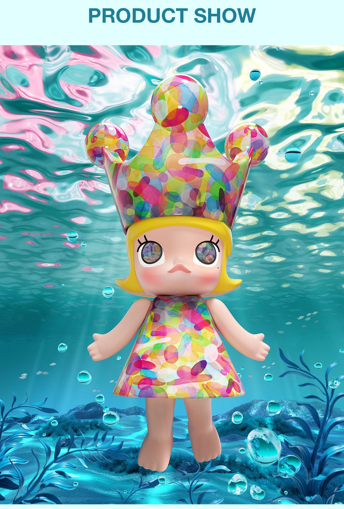  MEGA ROYAL MOLLY 1000% Huang Yuxing-Bubbles