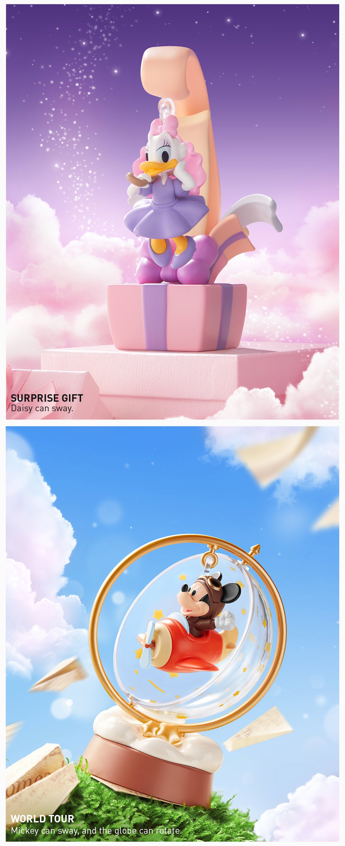  The Wonderful Dreams Of Mickey And His Friends Series Scene Sets