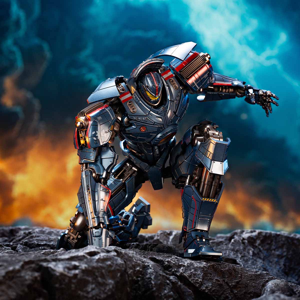  Pacific Rim: Gipsy Danger Diecast Action Figure