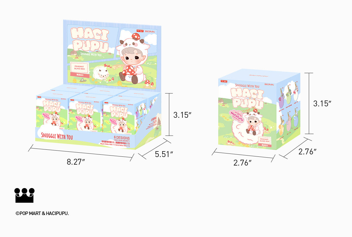  HACIPUPU Snuggle With You Series-Pendant Blind Box