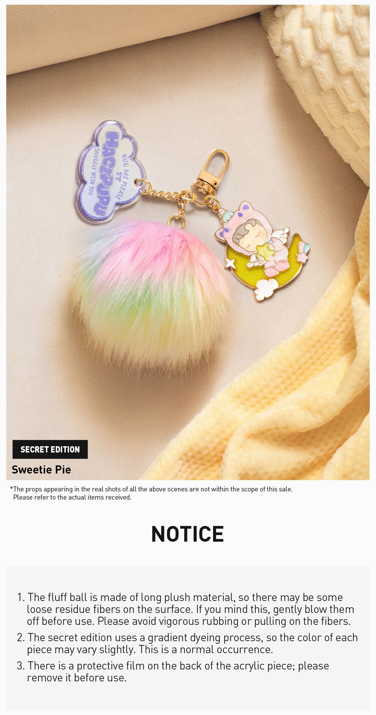  HACIPUPU Snuggle With You Series-Pendant Blind Box
