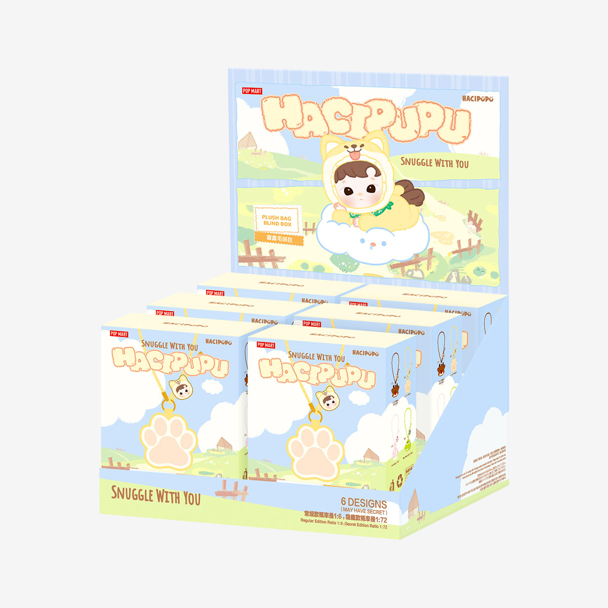  HACIPUPU Snuggle With You Series-Plush Bag Blind Box