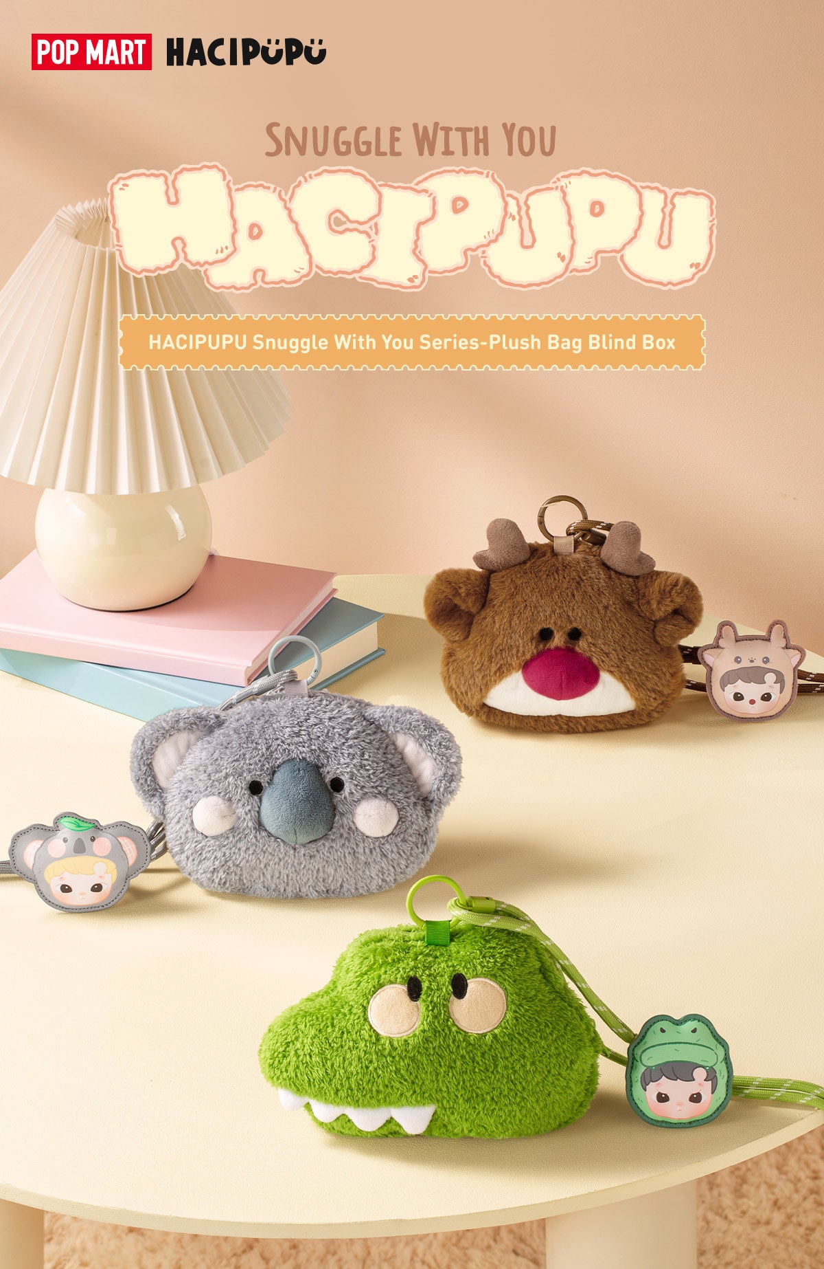 HACIPUPU Snuggle With You Series-Plush Bag Blind Box