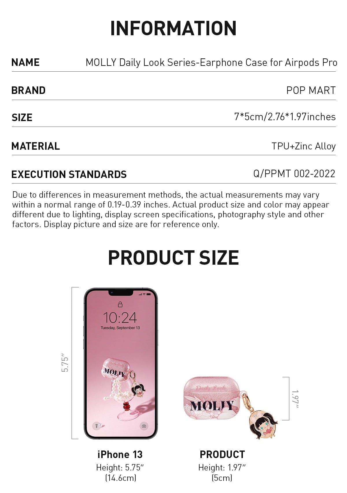  MOLLY Daily Look Series-Earphone Case For Airpods Pro