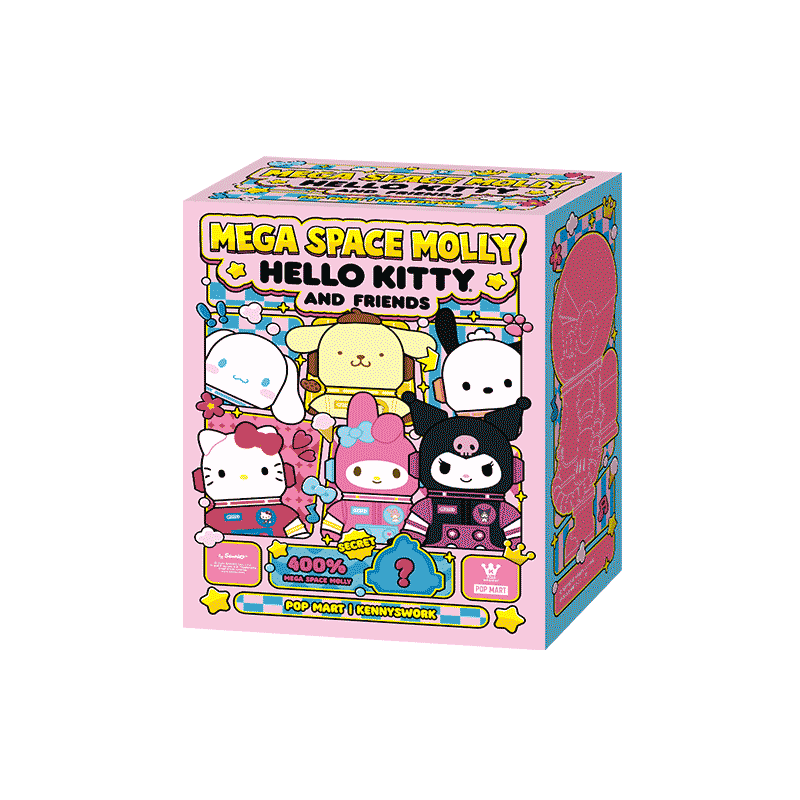  MEGA SPACE MOLLY 400% Hello Kitty And Friends Series
