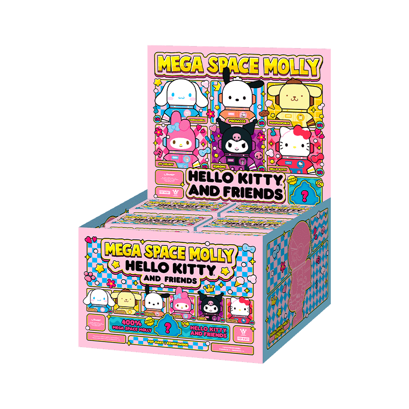  MEGA SPACE MOLLY 400% Hello Kitty And Friends Series