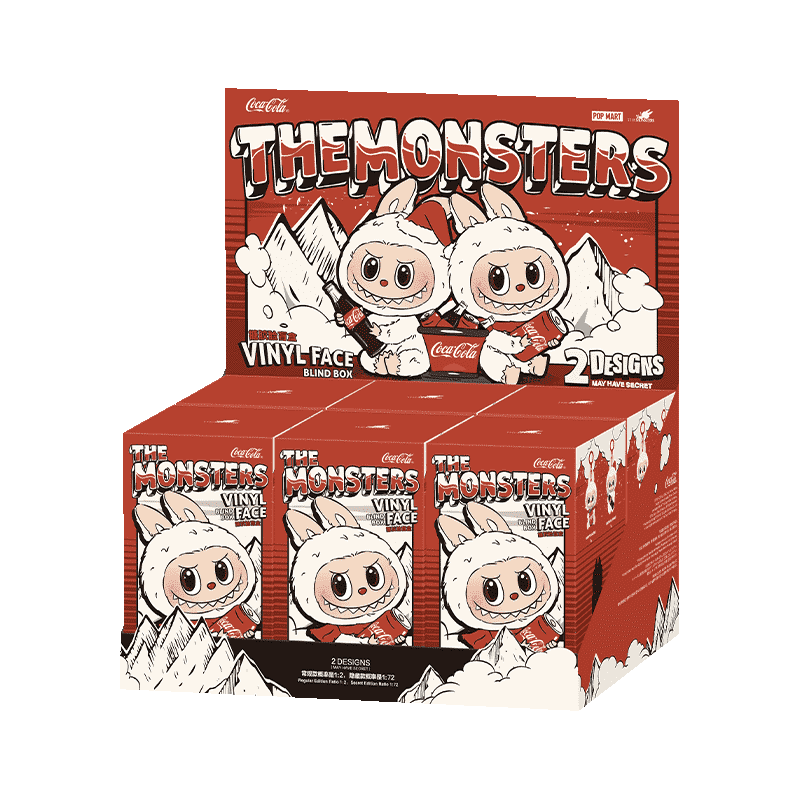  THE MONSTERS COCA-COLA SERIES-Vinyl Face Blind Box