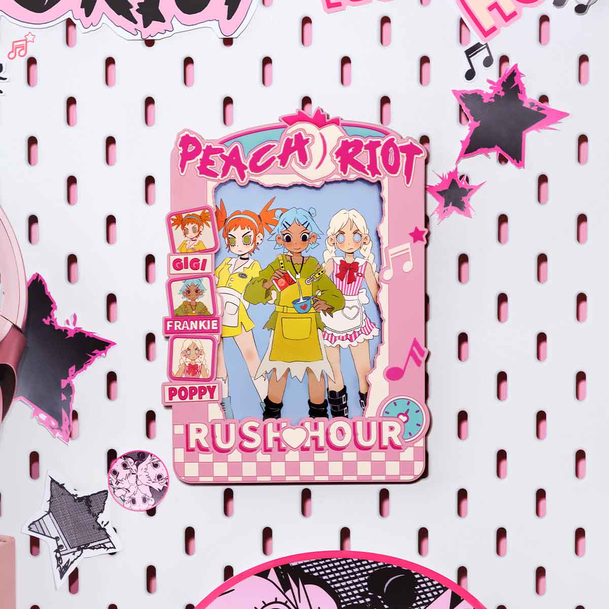  Peach Riot Rush Hour Series-Photo Frame (6-inch)
