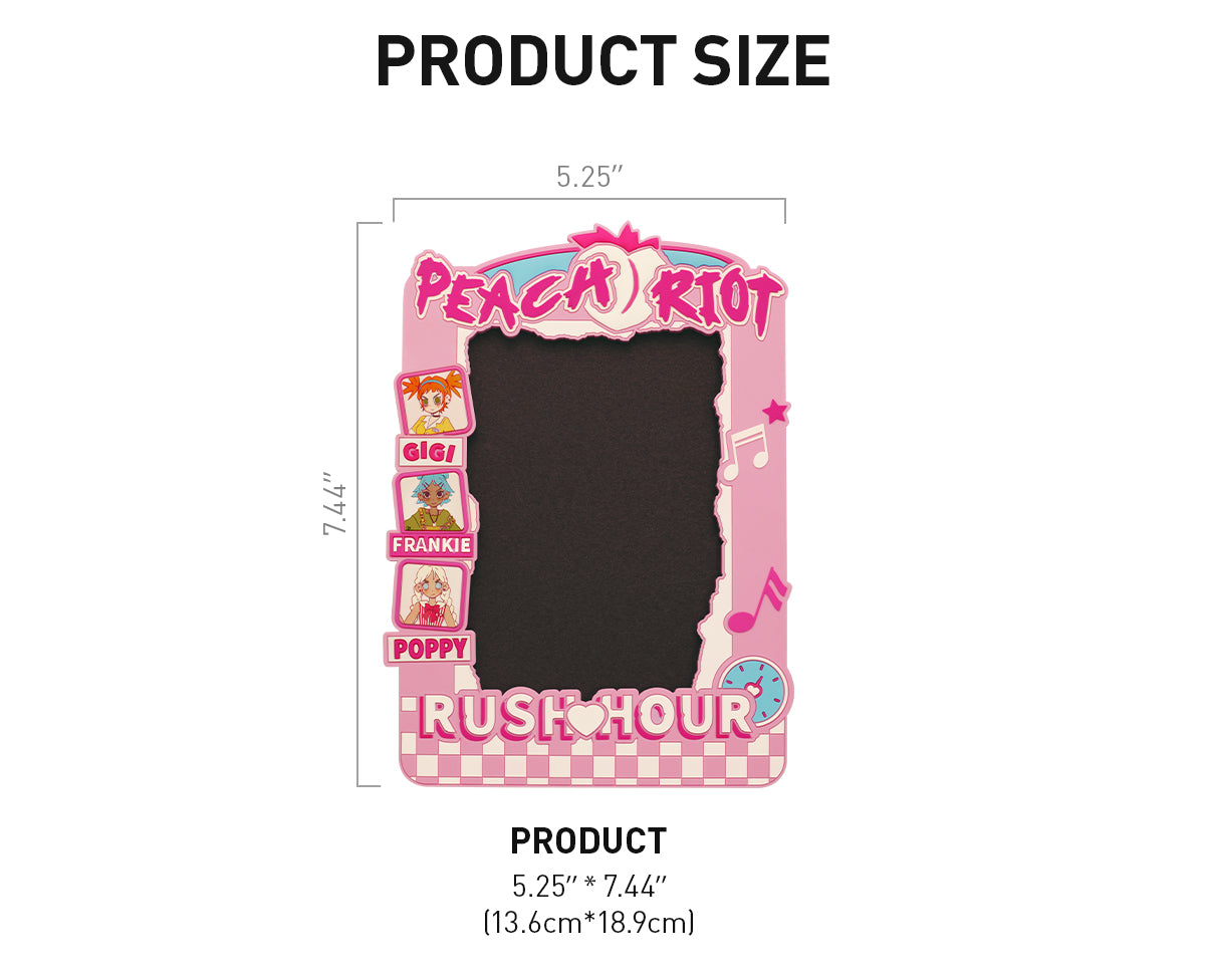  Peach Riot Rush Hour Series-Photo Frame (6-inch)