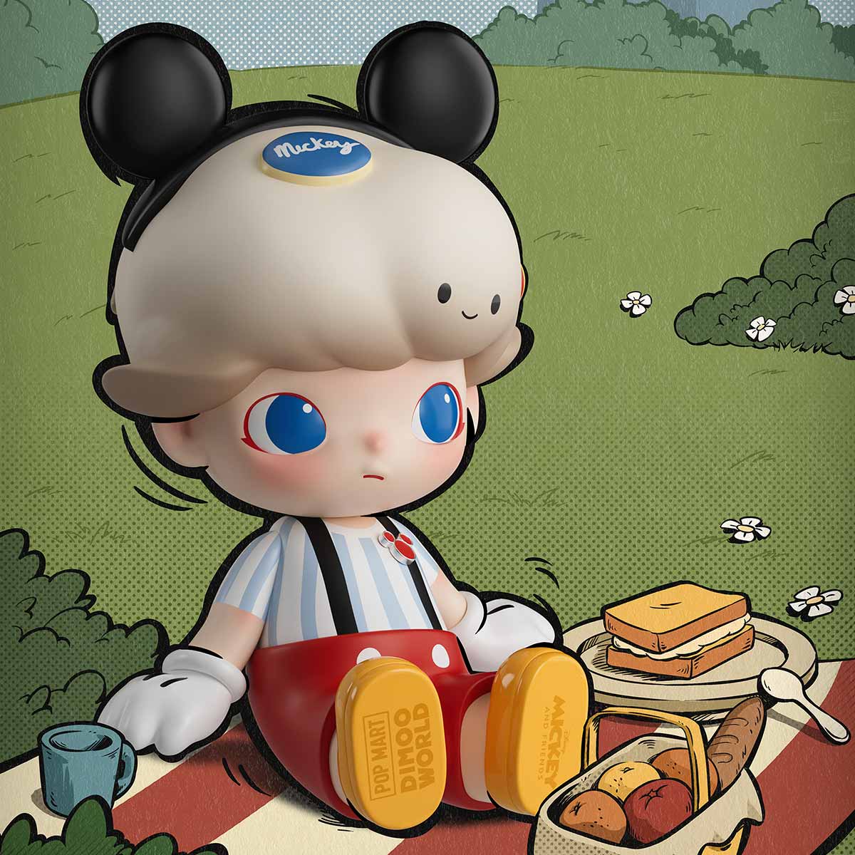  MEGA JUST DIMOO 1000% Mickey Mouse