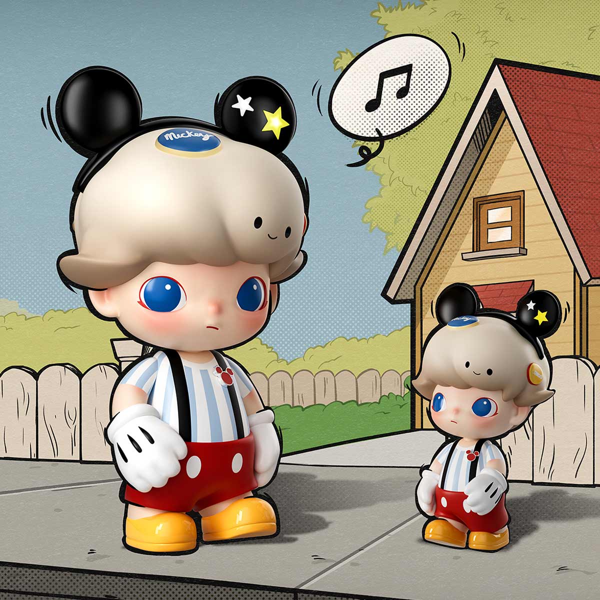  MEGA JUST DIMOO 1000% Mickey Mouse